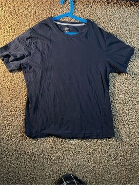 Brooks Brothers Navy Short Sleeve Crewneck Tee
